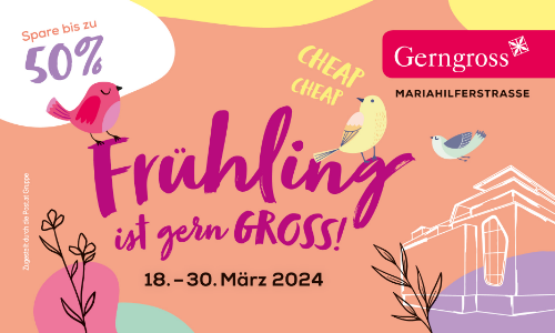 Gerngross Frühlings-Gutscheinheft 2024
