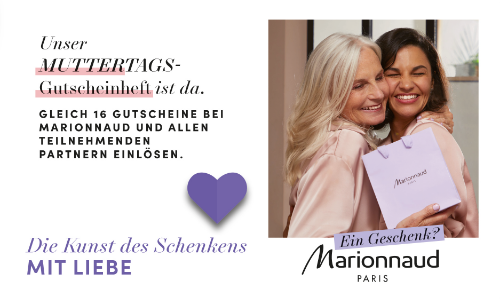 Marionnaud Muttertags-Gutscheinheft 2024