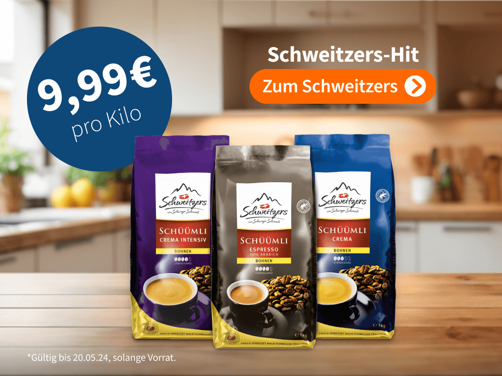 Alle Kaffee Schweitzers für EUR 9,99!