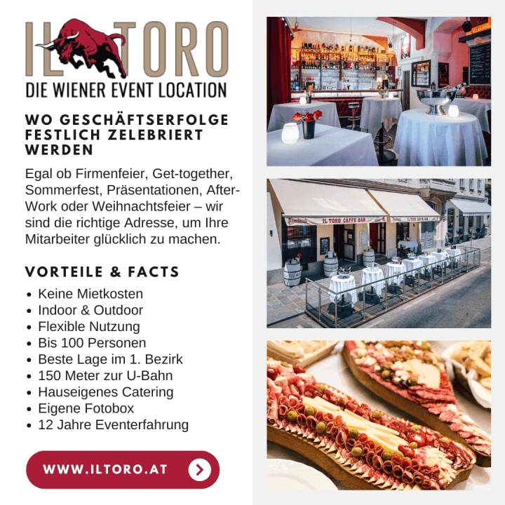 Entdecken Sie die exklusive Eventlocation IL TORO für Ihr nächstes Firmenevent!