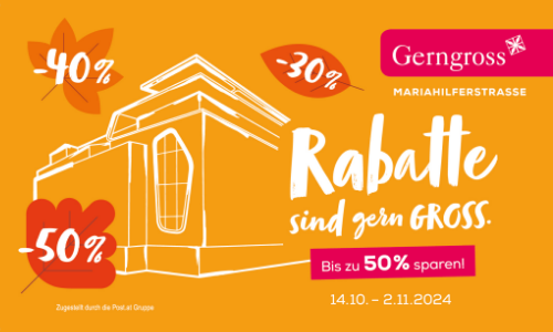 Gerngross Herbst-Gutscheinheft 2024