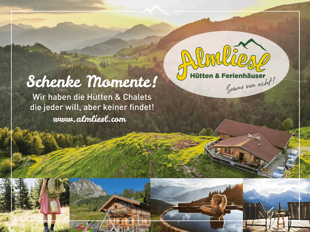 „Echt g’scheit!“ Hüttenglück verschenken!