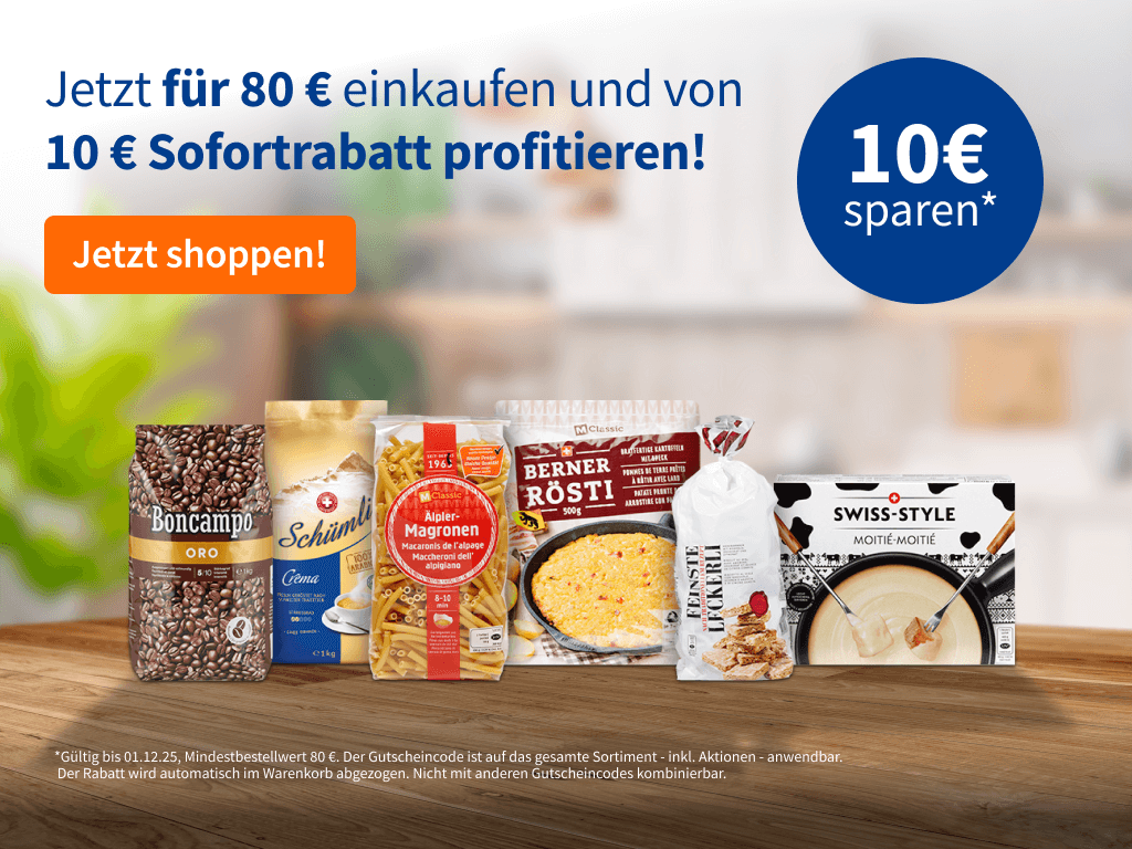 10 EUR Sofortrabatt!