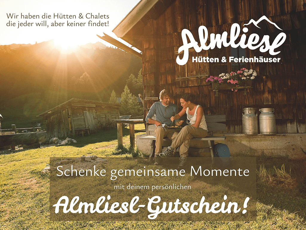 „Echt g’scheit!“ Hüttenglück verschenken!