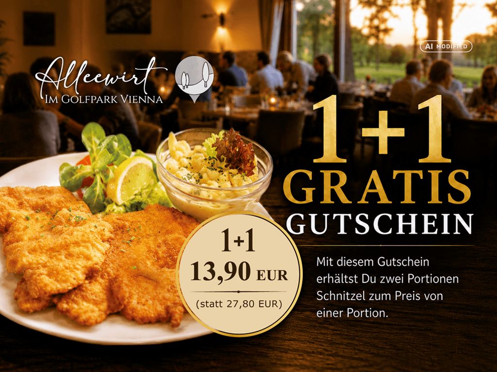 1+1 Schnitzel GRATIS!