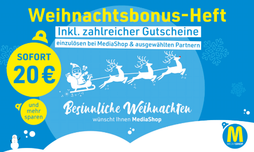 MediaShop Gutscheinheft 2020