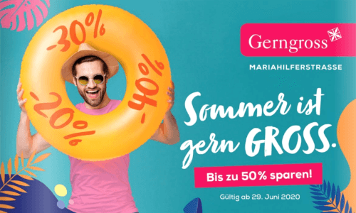 Gerngross Sommer-Gutscheinheft 2020