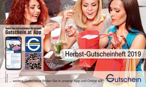 Herbst Gutscheinheft 2019