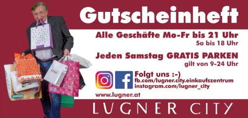 Lugner City Gutscheinheft 2018
